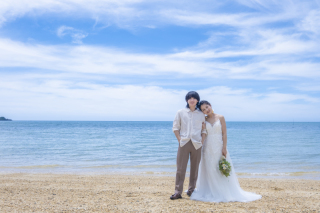 フォトウェディングMプラン♪~海編~