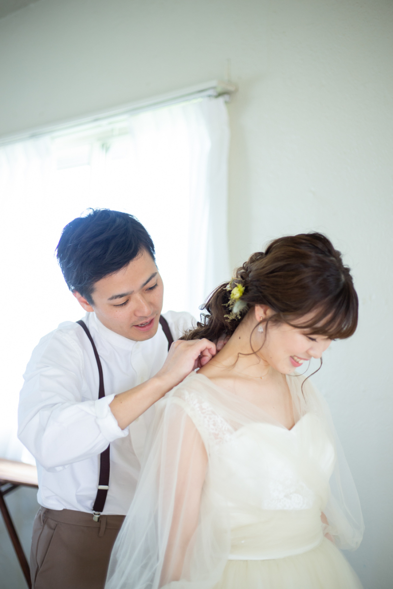 新郎様から貰ったプレゼントも忘れずに♪