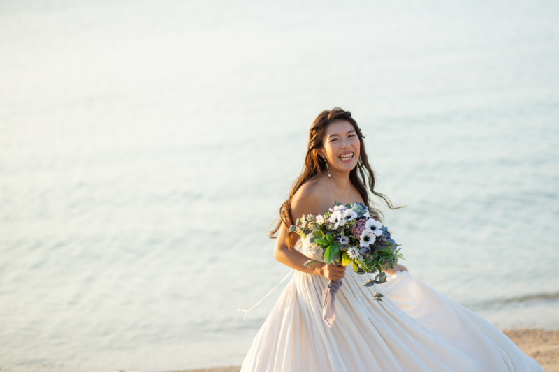 ご新婦様ソロショット♪