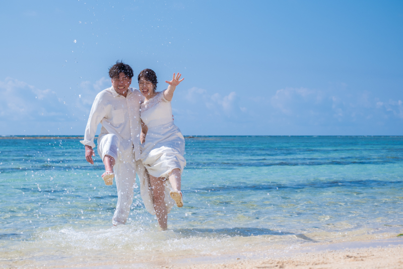 最後は、ウォーターイン！