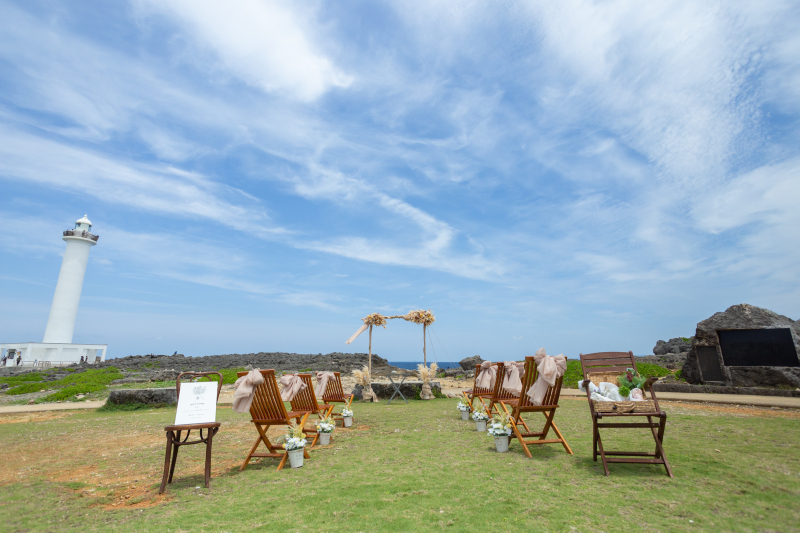 沖縄の自然を感じられる挙式