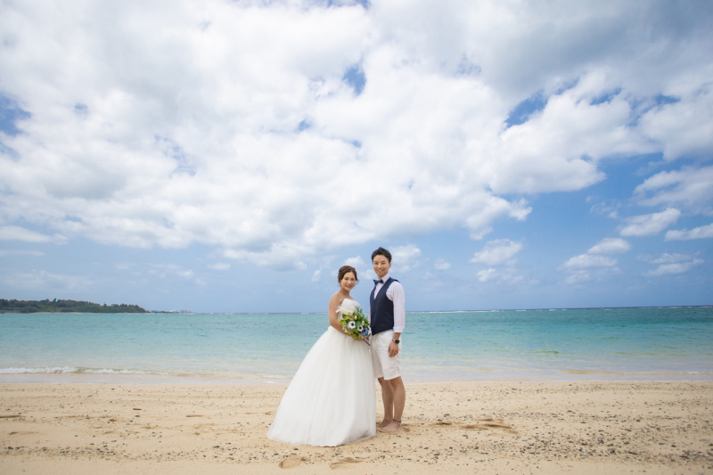 沖縄フォトウェディングMプラン~撮影地2箇所~