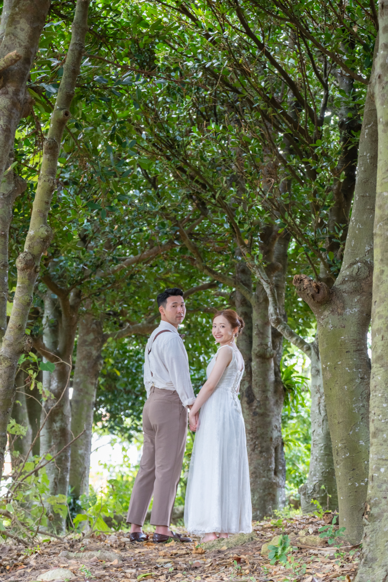 2箇所は、緑いっぱいの公園へ。