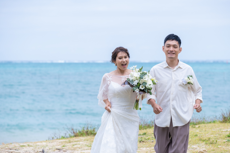 動きながら楽しむフォトウェディング!