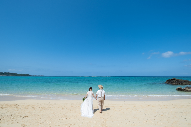 ビーチ撮影スタート