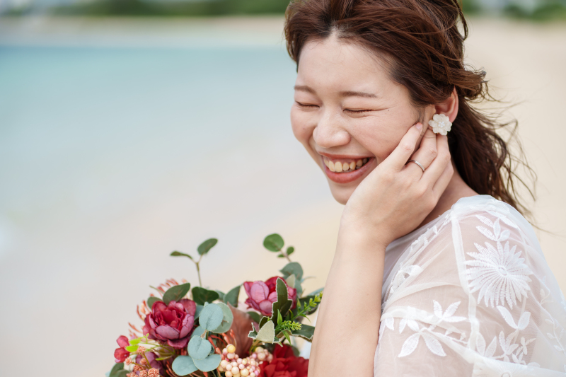 新婦様のソロショット