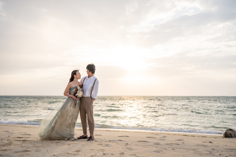 特別プラン内のサンセット撮影