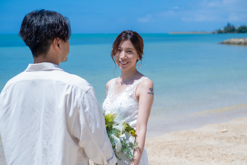 新婦様の可愛い微笑み