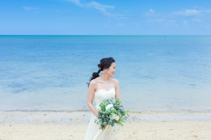 プラン内の造花ブーケ♪