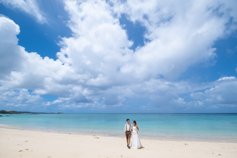 ビーチへ到着♪１ヶ所目の撮影スタート