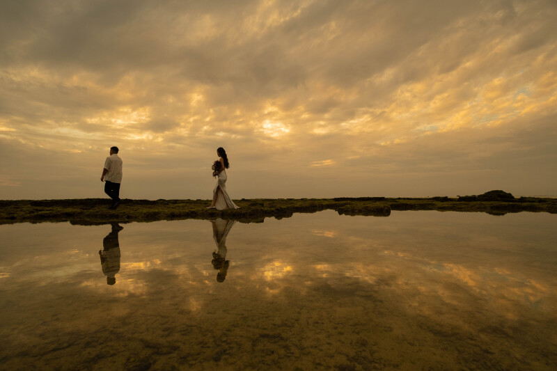 日の入りを狙いサンセット撮影で撮影終了♪