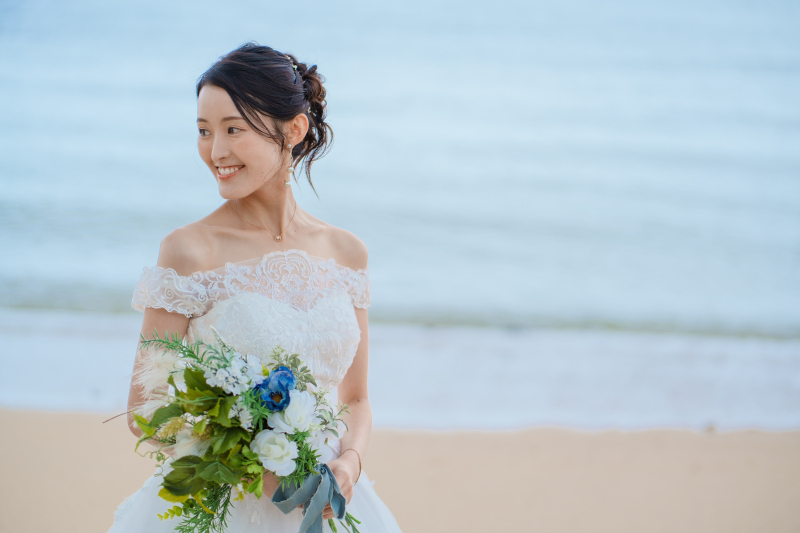 とっても美しい新婦様