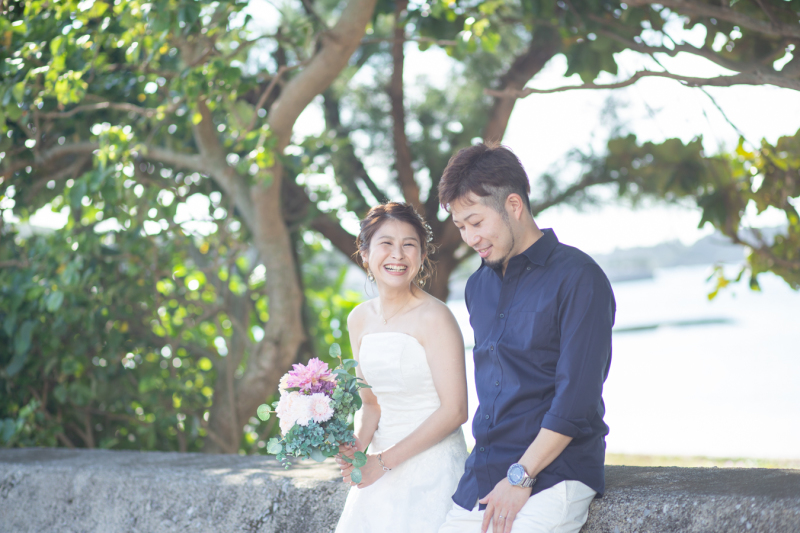 仲泊(なかどまり)のビーチへ♪