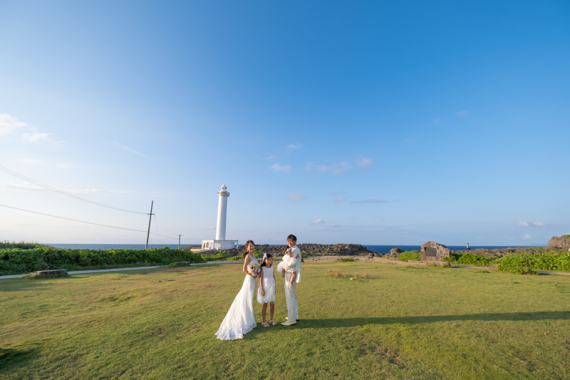 灯台が雰囲気が出る残波岬