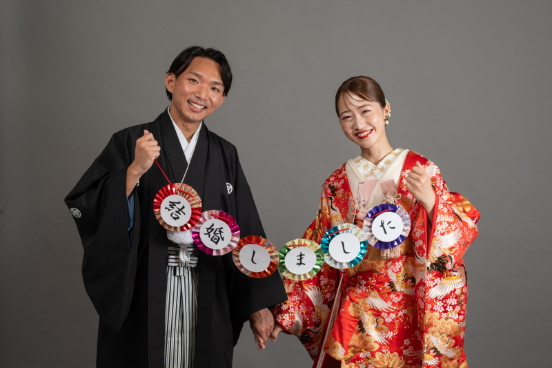 おふたり限定の和装+洋装プラン♪