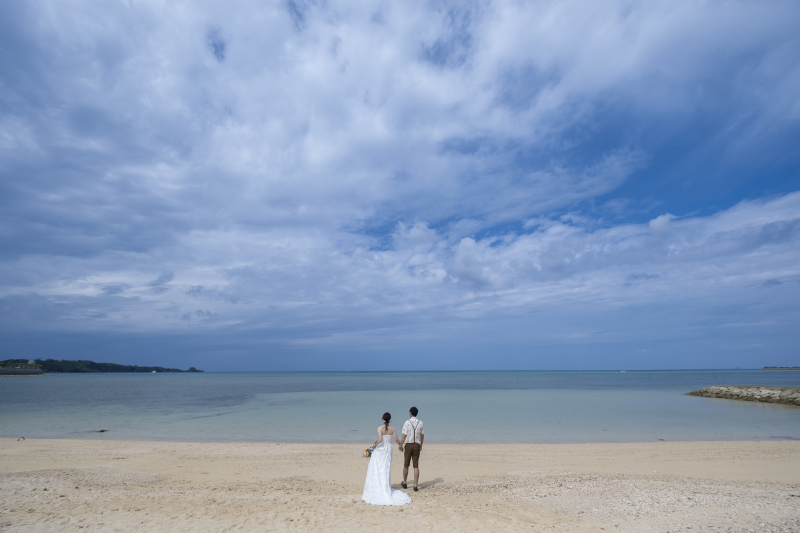 フォトウェディングMプラン+珊瑚の教会♪