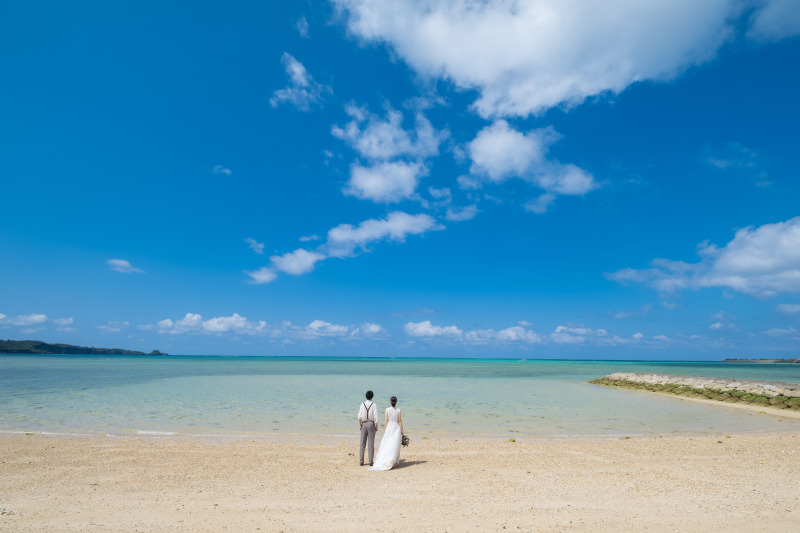 沖縄の海を堪能