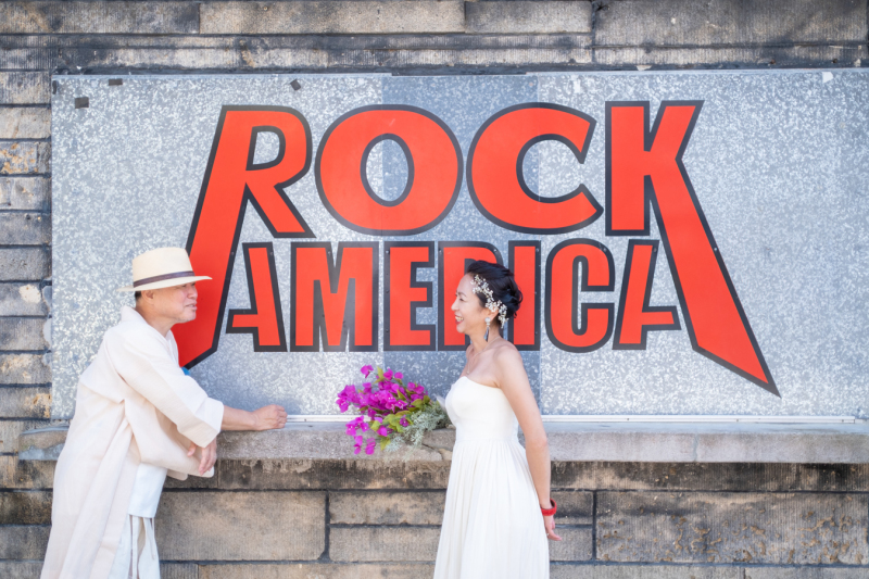 金武町の街並み♪