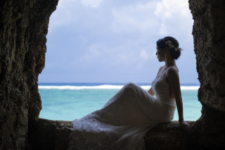 まるでマーメイド！映えスポットでのフォトウェディング♪