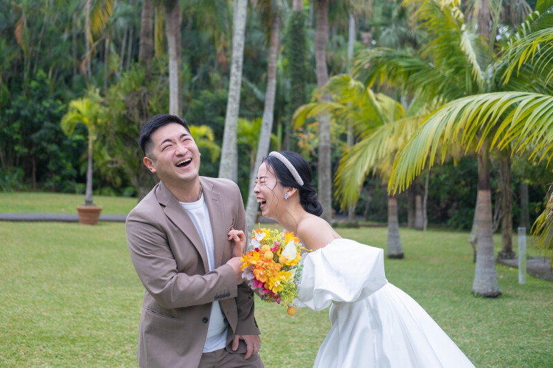 お二人らしい写真