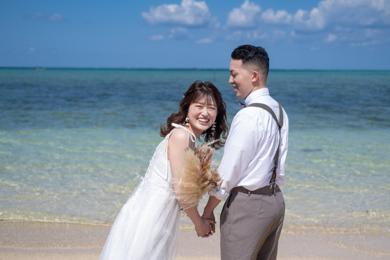 新婦様振り向きショット♪