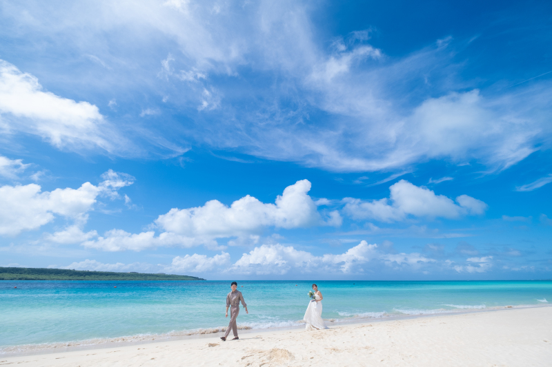 海の透明感を誇る離島