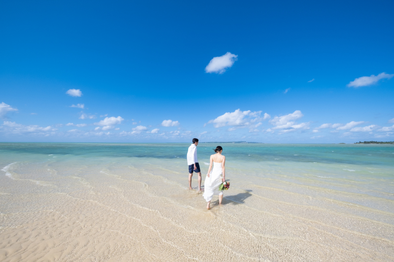 開放的なフォトウェディング