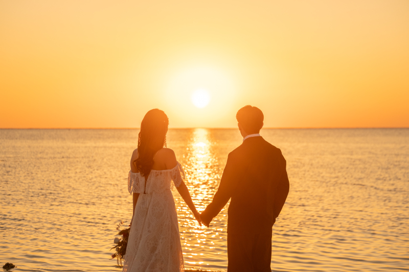 日が沈む瞬間まで…