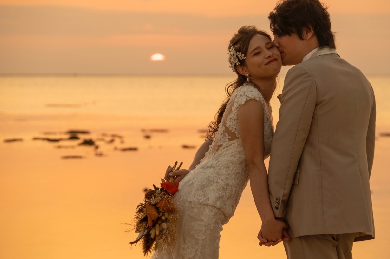 新婦様の表情が本当に可愛い!