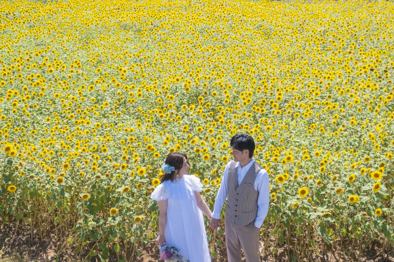 素敵なロケーションを見つけたら撮影スタート♪