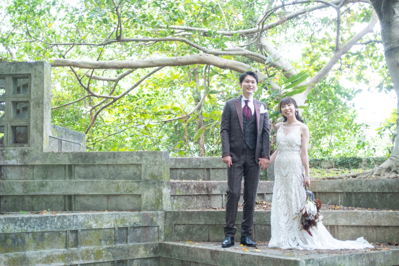 手繋ぎショット