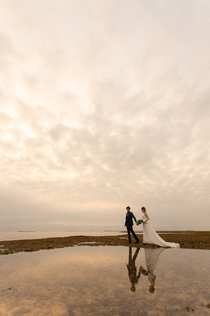 ウユニ塩湖風のお写真です♪