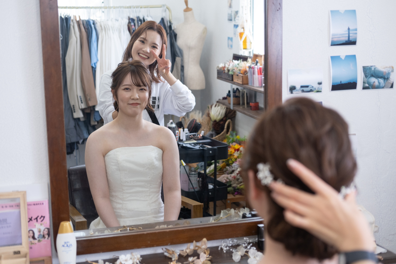 ヘアメイクのひとみさんと♪