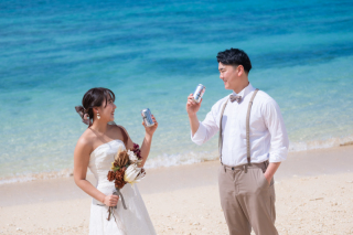 沖縄フォトウェディングSプラン（撮影地1箇所）