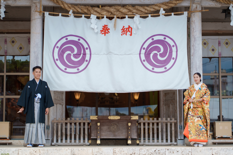 和装に衣装チェンジ！