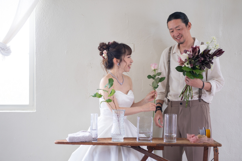 待ちにまった沖縄フォトウェディングスタートです！