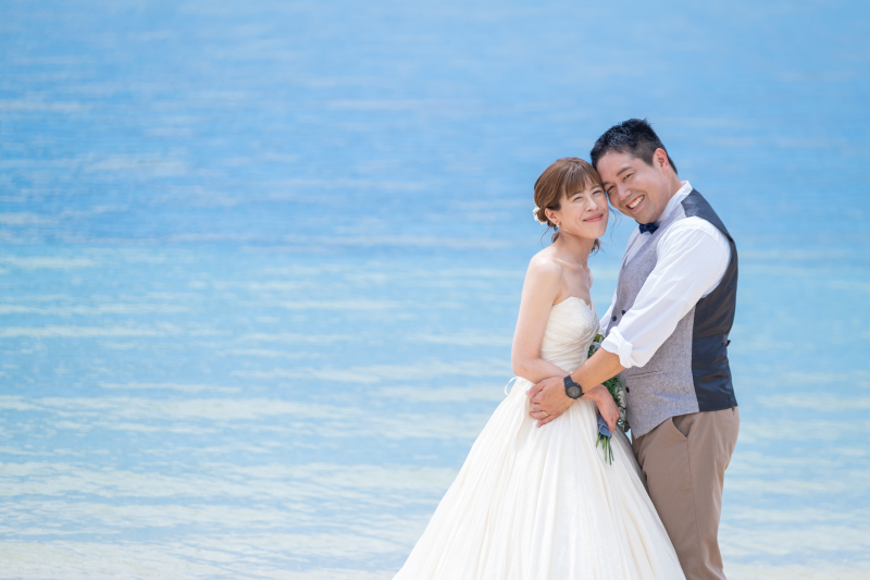 お二人の幸せそうな表情