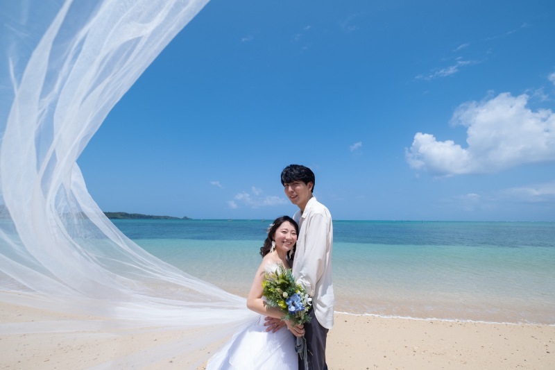 ベールを使って♪