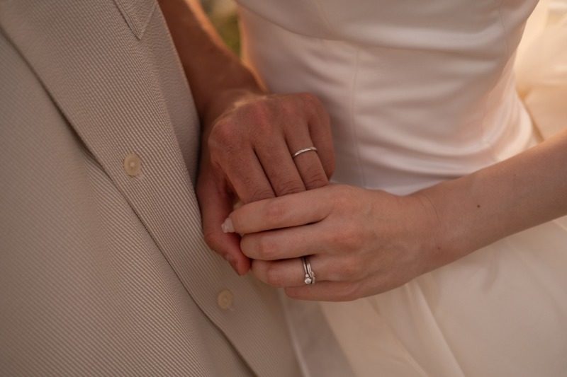 結婚指輪と婚約指輪♪