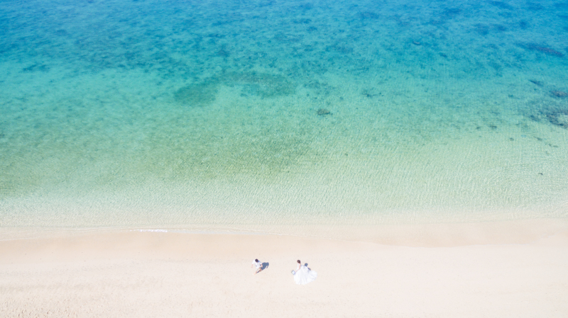 photo studio ouchi_海で撮影できる