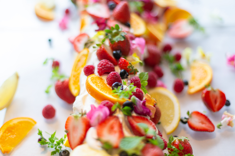 お料理やウェディングケーキも思い出のひとつです♪