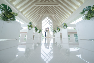 チャペルの中の神聖な場所で撮影できます♪