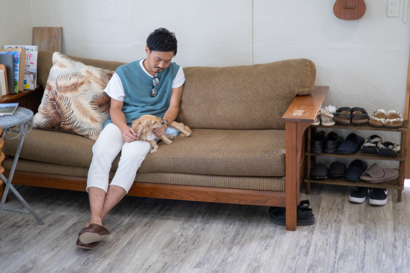 photo studio ouchi_ペットと一緒に撮影できる