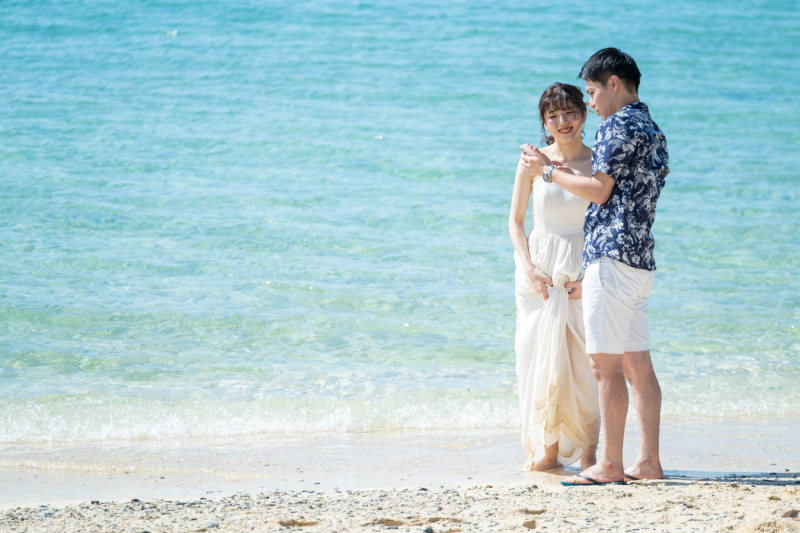 確認する姿も可愛くて撮影しました♪