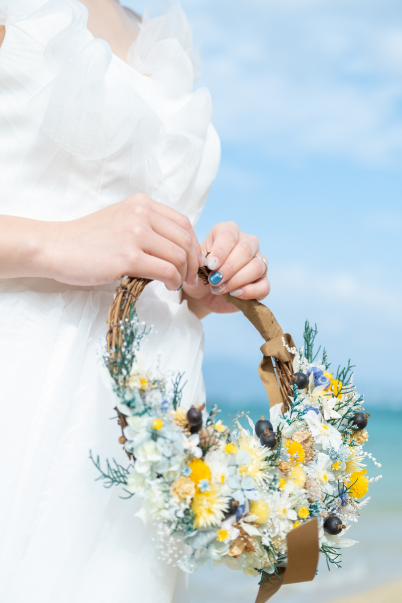 リースブーケのお持ち込み♪