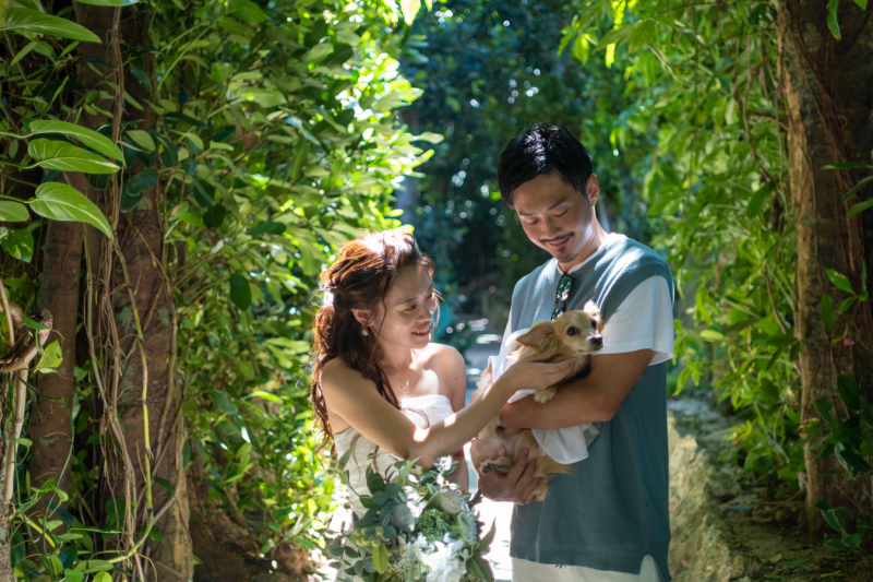 photo studio ouchi_ペットと一緒に撮影できる