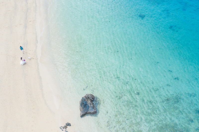 【4Kドローンの写真撮影付き】 フォトウェディングプランM -思い出ムービー付き♪