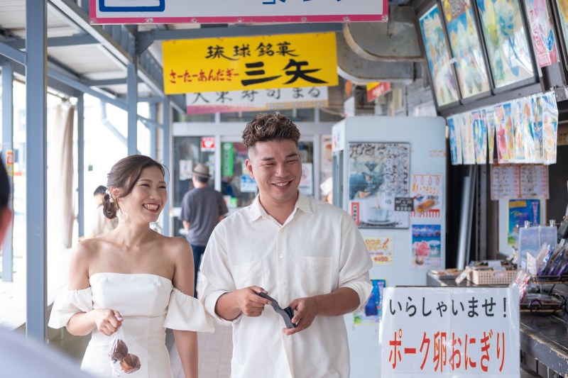 【3組様限定!】モニタープラン二弾トレーラーで沖縄を旅するフォトウェディングツアー♪結婚式にも使用できる映像&ドローン動画付き!