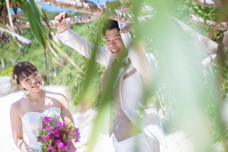 【渡嘉敷島】フォトウェディングM-思い出ムービー付き♪