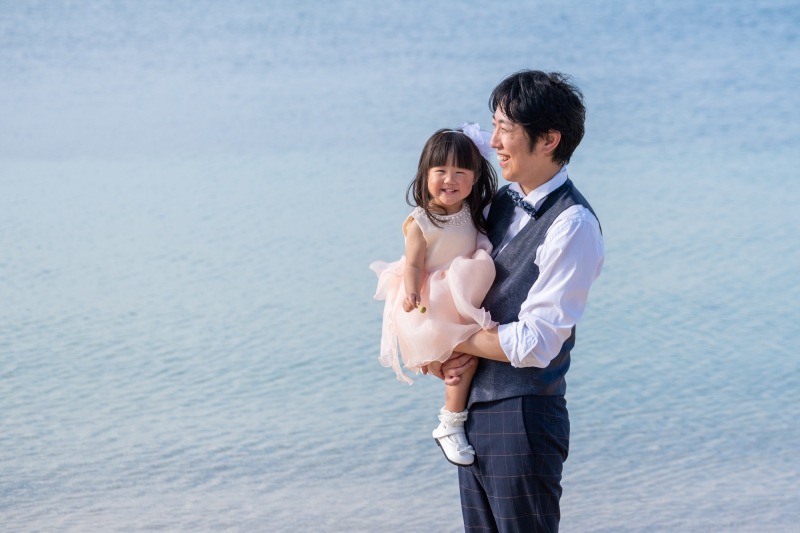 お子さん連れ大歓迎♪【ベビーシッター付き】フォトウェディングMプラン!(ロケ地2箇所)